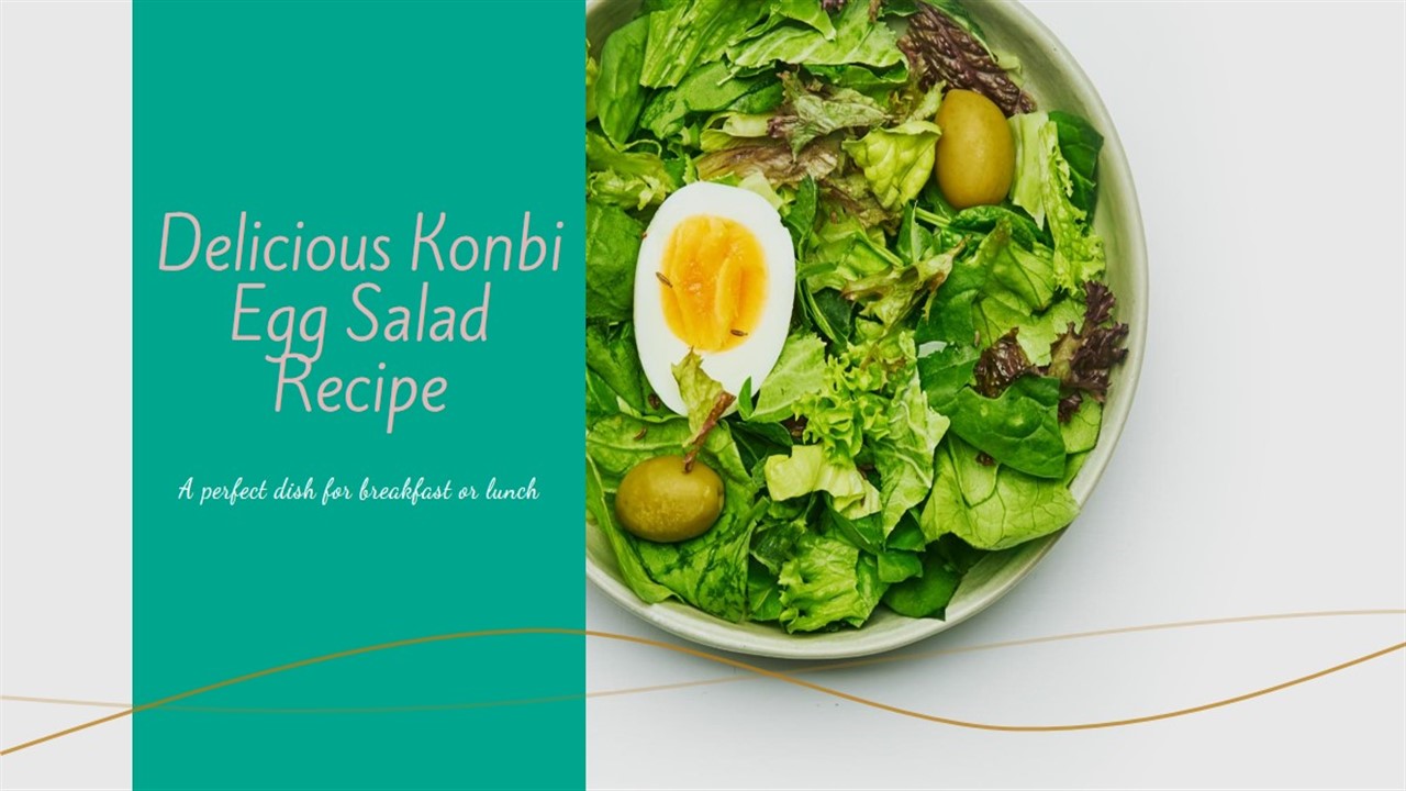 Konbi Egg Salad Recipe