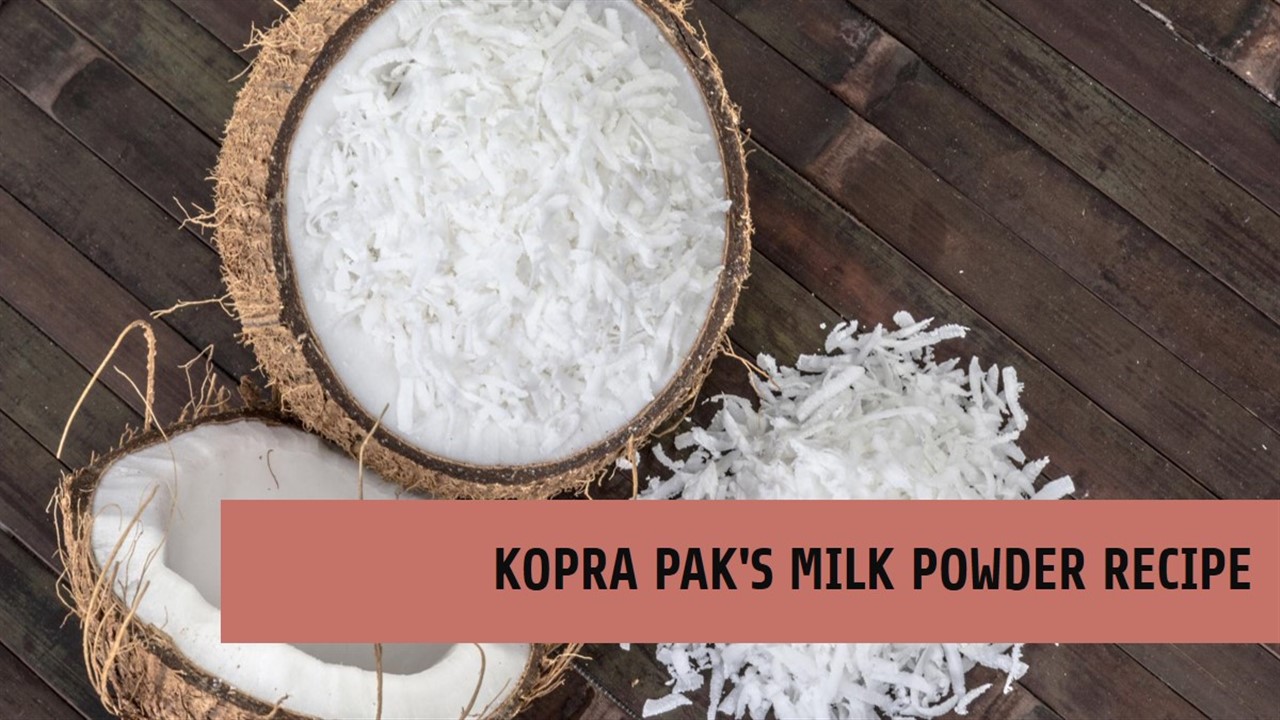 Kopra Pak Milk Powder Recipe